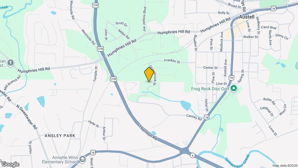 2150 Stonebrook Dr Map and Location Details