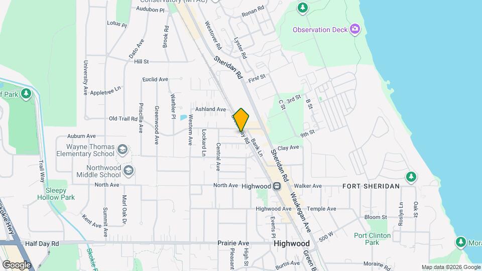 542 Green Bay Rd, Unit 209 Mapa y Detalles de la Ubicación