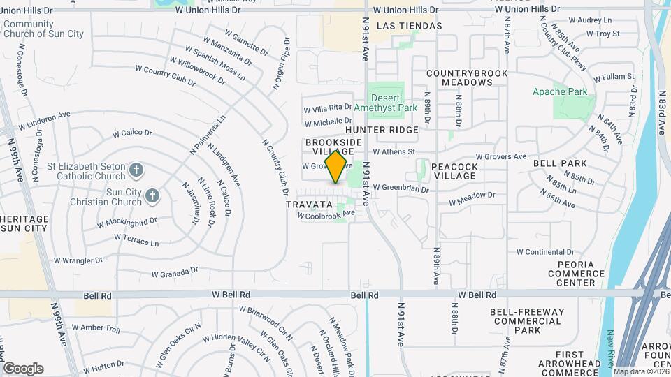 9184 W Meadow Dr Map and Location Details