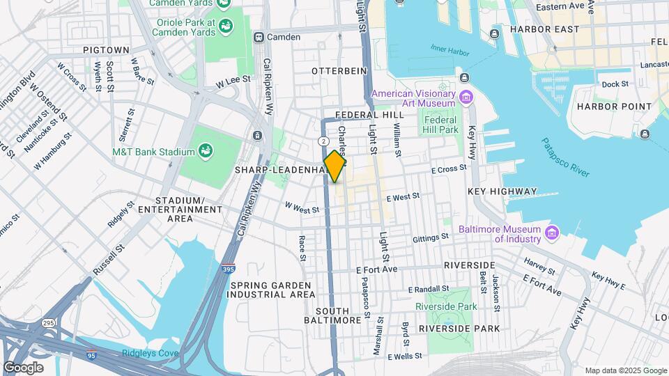 11 W Cross St Mapa y Detalles de la Ubicación