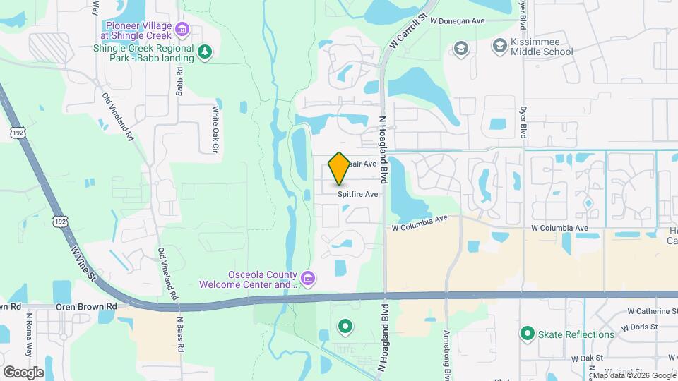 4157 Spitfire Ave, Unit 4163 Map and Location Details