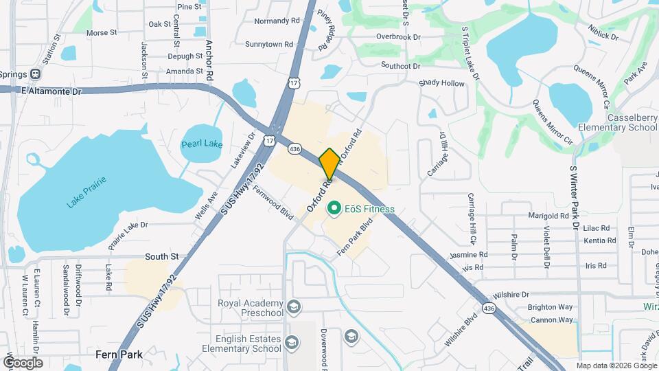Regency Oaks Apartments Map and Location Details