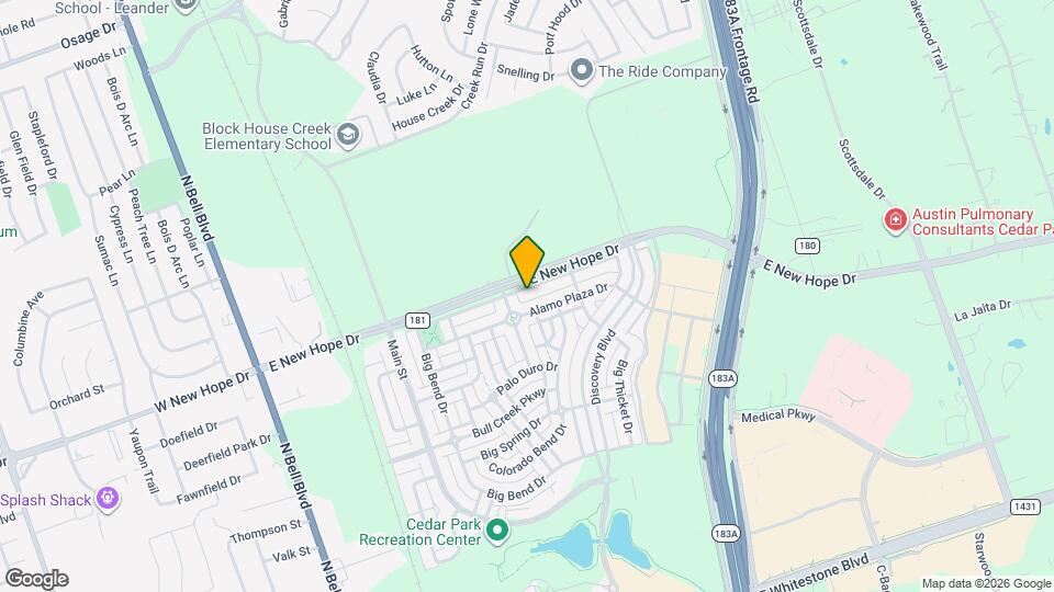 904 Lost Pines Ln Map and Location Details