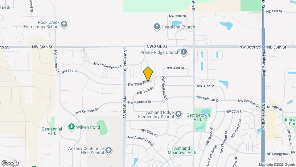 1237 NW 32nd St, Unit Apt C Map and Location Details