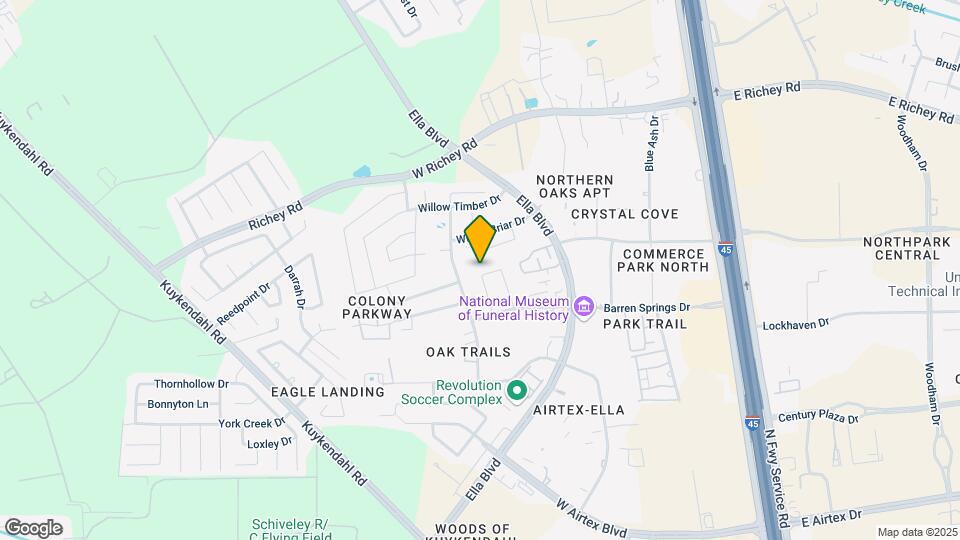 734 Horseshoe Springs Ln Map and Location Details