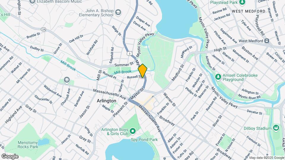 66 Mystic St, Unit 2 Map and Location Details