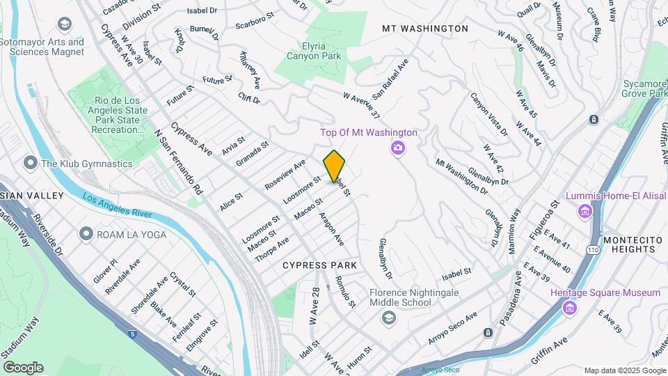 3441 Maceo St Map and Location Details