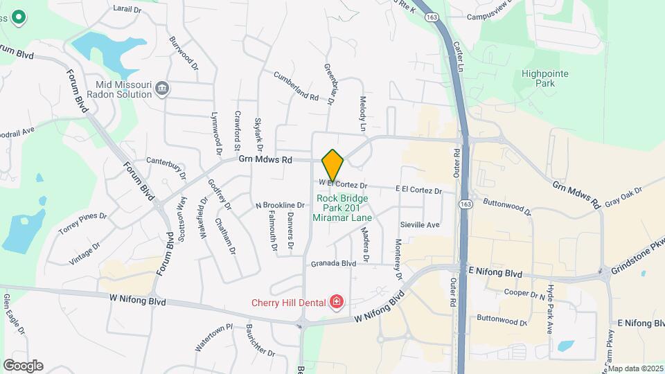 210 W El Cortez Dr Map and Location Details