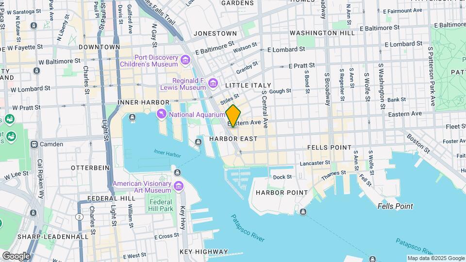555 President St Mapa y Detalles de la Ubicación