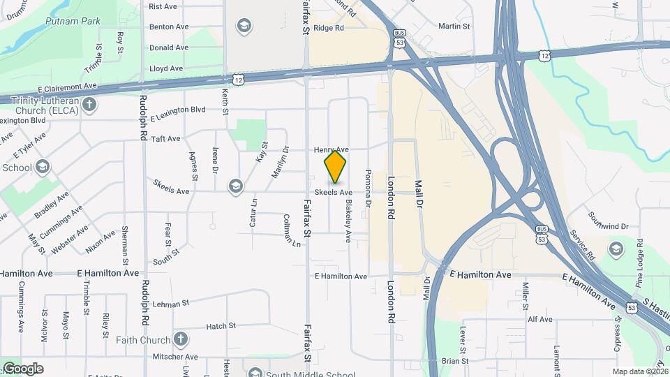 2406 Skeels Ave Map and Location Details