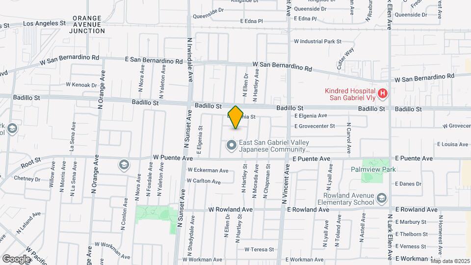 758 N Ellen Dr Map and Location Details