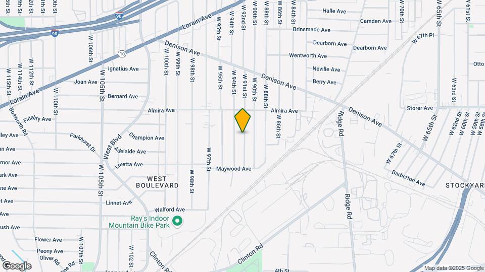 3432 W 91st St Map and Location Details