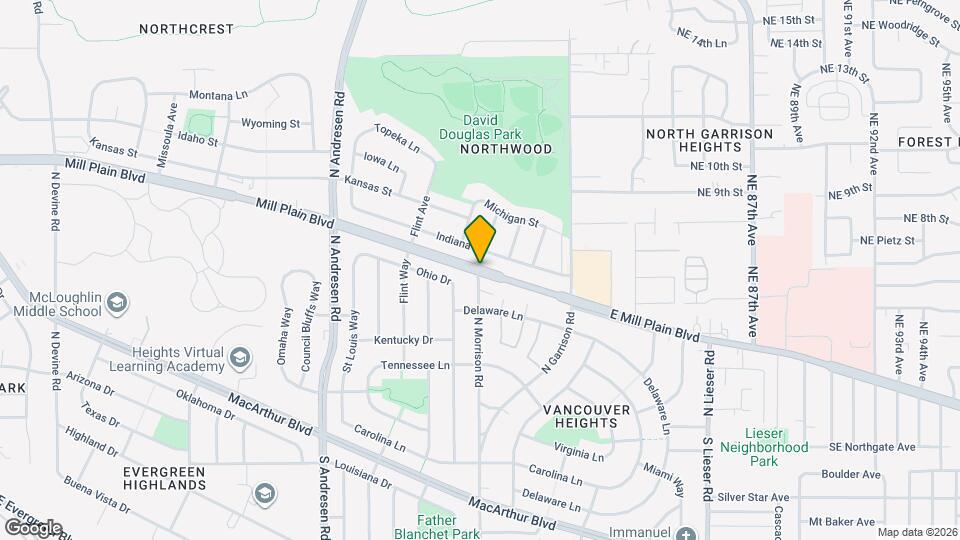 711 N Morrison Rd Map and Location Details