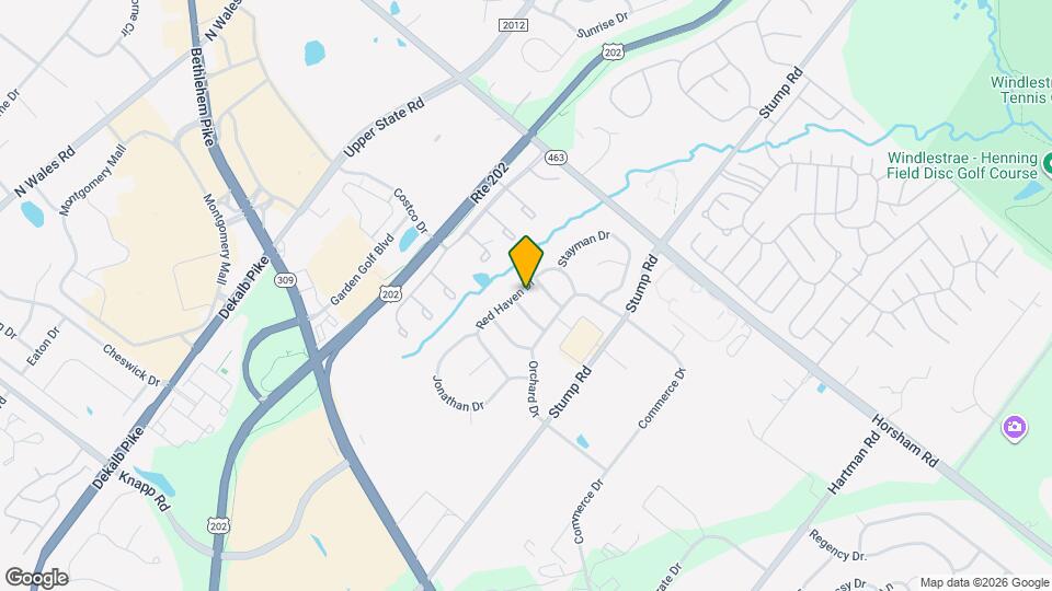 208 Red Haven Dr Map and Location Details