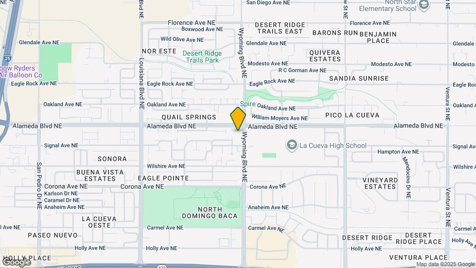 8724 Cuevita Ct NE Map and Location Details