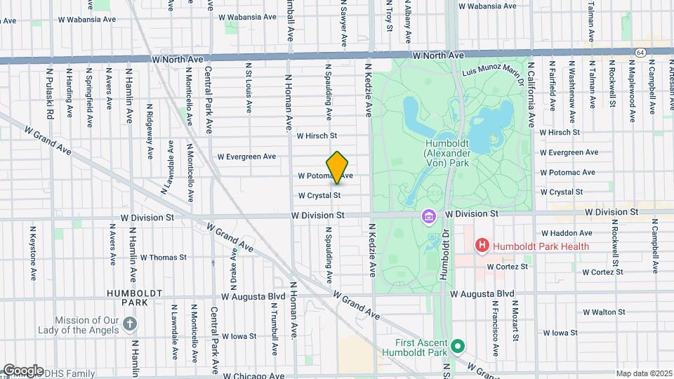 3252 W Crystal St Map and Location Details
