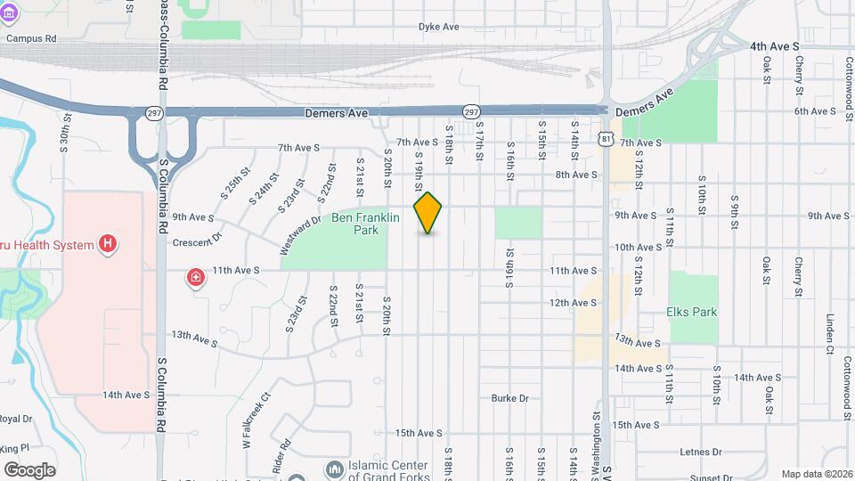 1001 S 19th St Map and Location Details