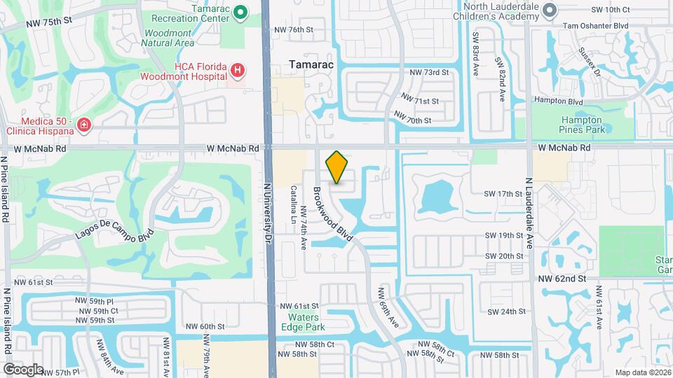 7109 NW 66th St Map and Location Details