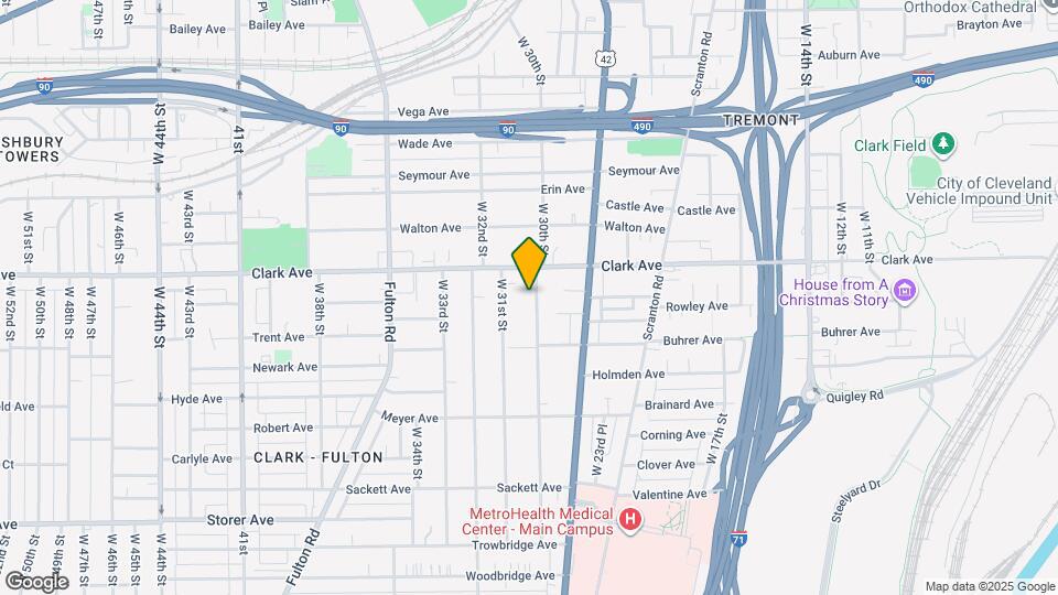 3130 W 30th St Map and Location Details