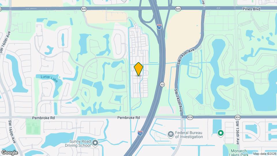 1148 SW 147th Ave Map and Location Details