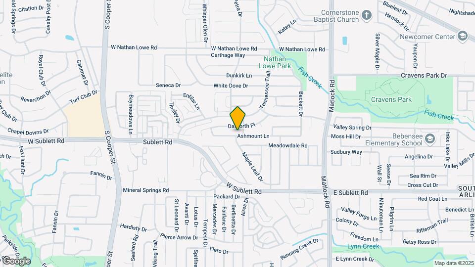 937 Ashmount Ln Map and Location Details