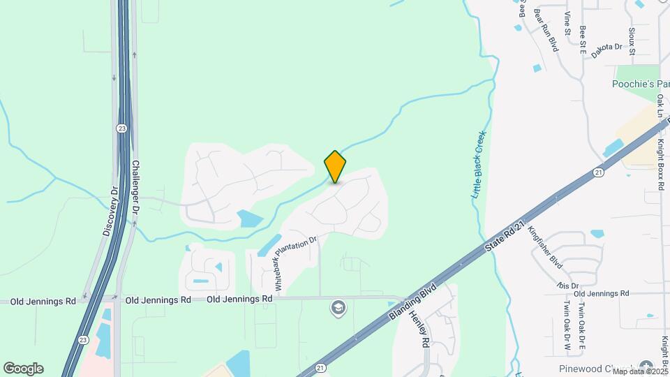 1560 Backwater Drive Map and Location Details