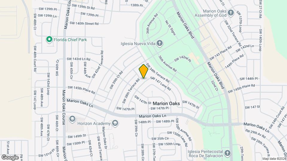 3775 SW 147 Lane Rd Map and Location Details