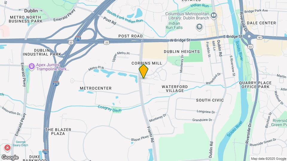 444 Edinburgh Rd Map and Location Details