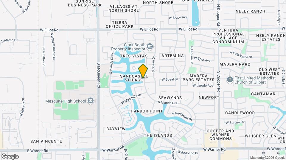 1301 W Windrift Way Map and Location Details