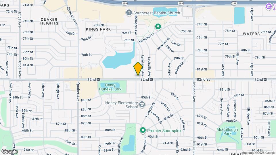 7825 Memphis Ave Mapa y Detalles de la Ubicación