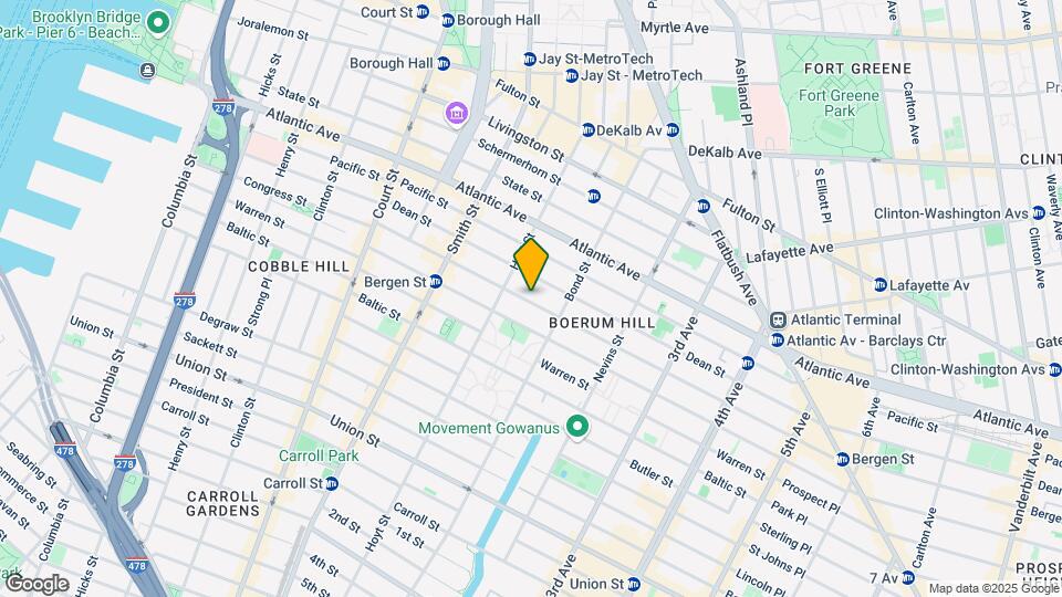163 Bergen St Map and Location Details
