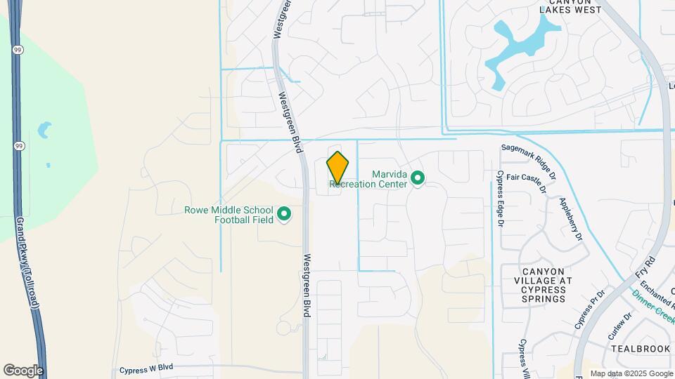 7911 Cypress Country Dr Map and Location Details