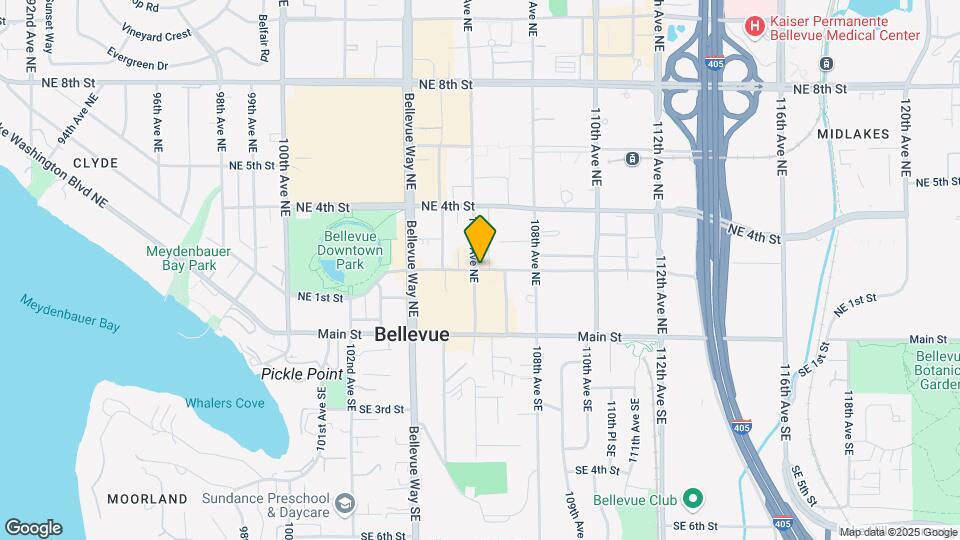10608 NE 2nd St Map and Location Details