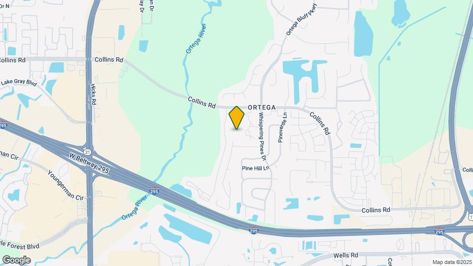 8265 Halls Hammock Ct Map and Location Details