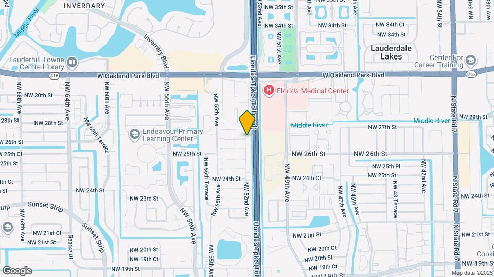 2600 NW 52nd Ave Map and Location Details