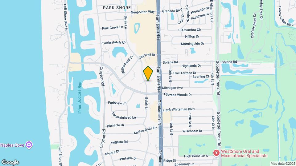 3930 Belair Ln Mapa y Detalles de la Ubicación
