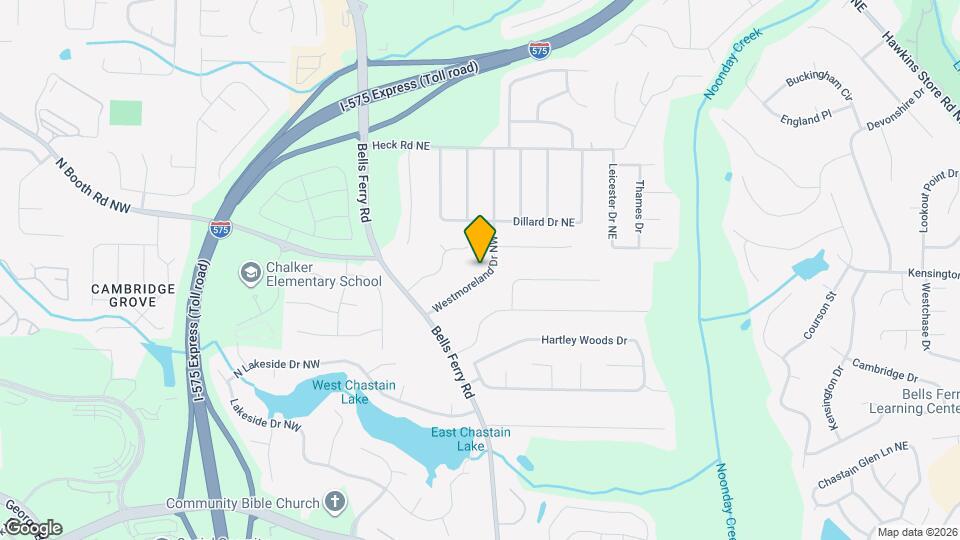 3865 Westmoreland Dr NW Mapa y Detalles de la Ubicación