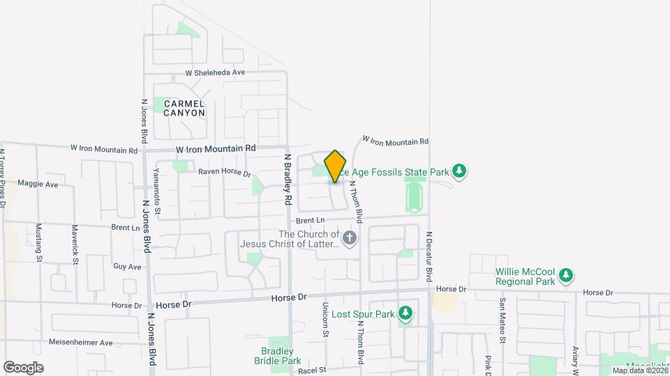 8644 Painted Horseshoe St Map and Location Details