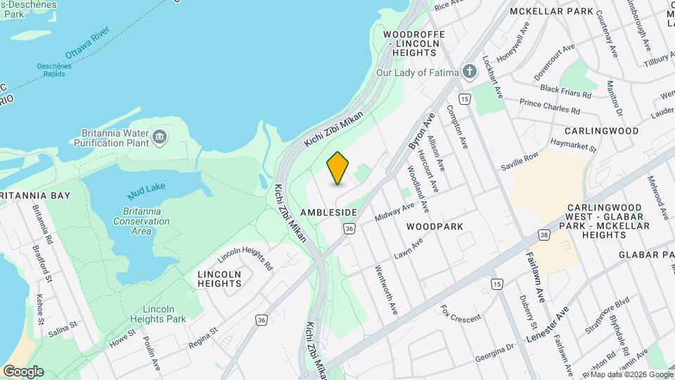 1171 Ambleside Dr Map and Location Details