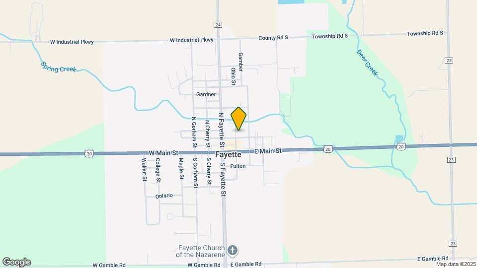 201 E Spring St, Unit Lower Map and Location Details