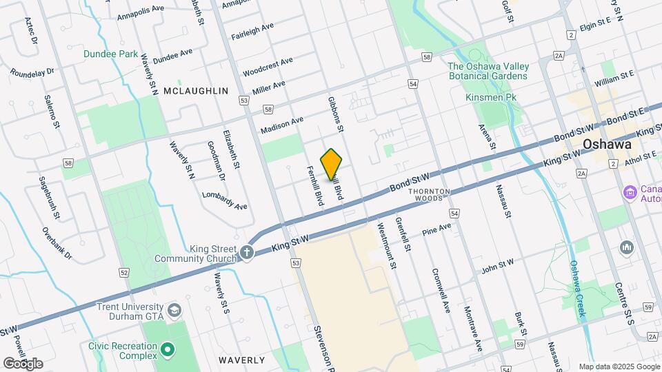 68 Rosehill Blvd Map and Location Details