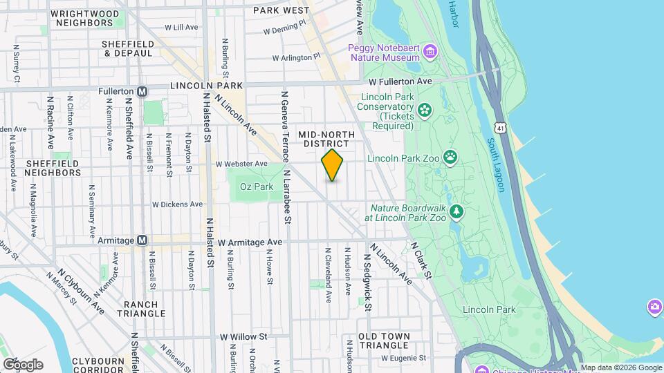 2121 N Cleveland Ave, Unit 3 Map and Location Details
