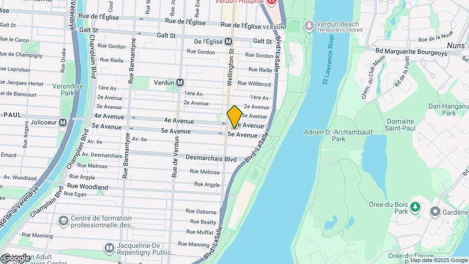 175 5e Av Map and Location Details