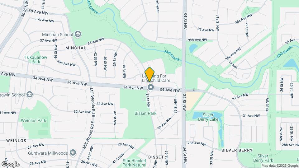 3632 34 Av NW Map and Location Details