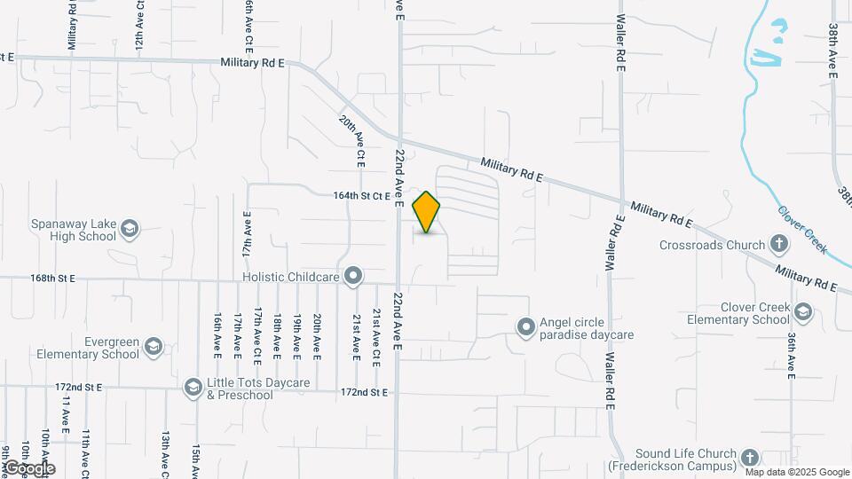 2212 166th St Ct E Map and Location Details