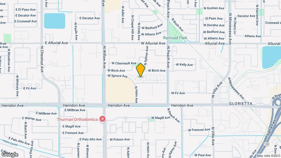 569 N Helm Ln Map and Location Details