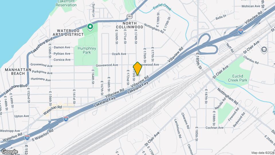 1224 E 175th St Map and Location Details