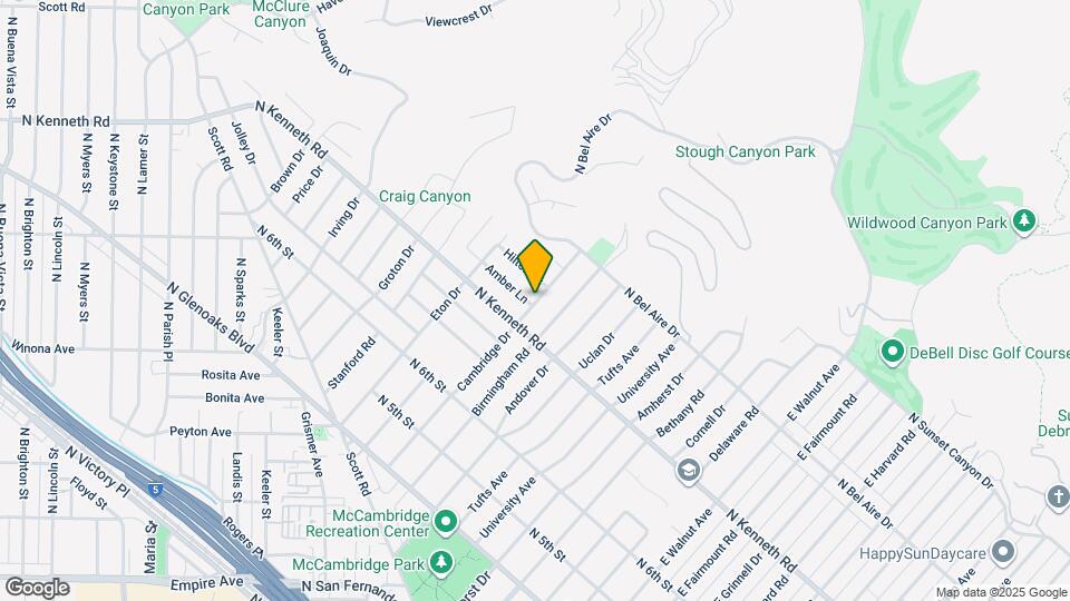 831 Cambridge Dr Map and Location Details