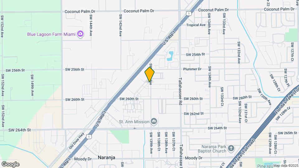 25807 SW 139th Ct Map and Location Details
