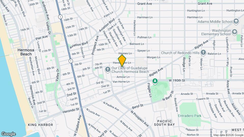 1642 Carlson Ln Mapa y Detalles de la Ubicación